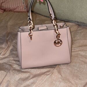 Light pink and rose gold MICHAEL KORS PURSE